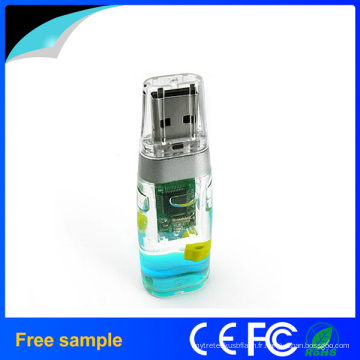 2016 Hot Sell Nouveauté Type Liquid USB Flash Drive